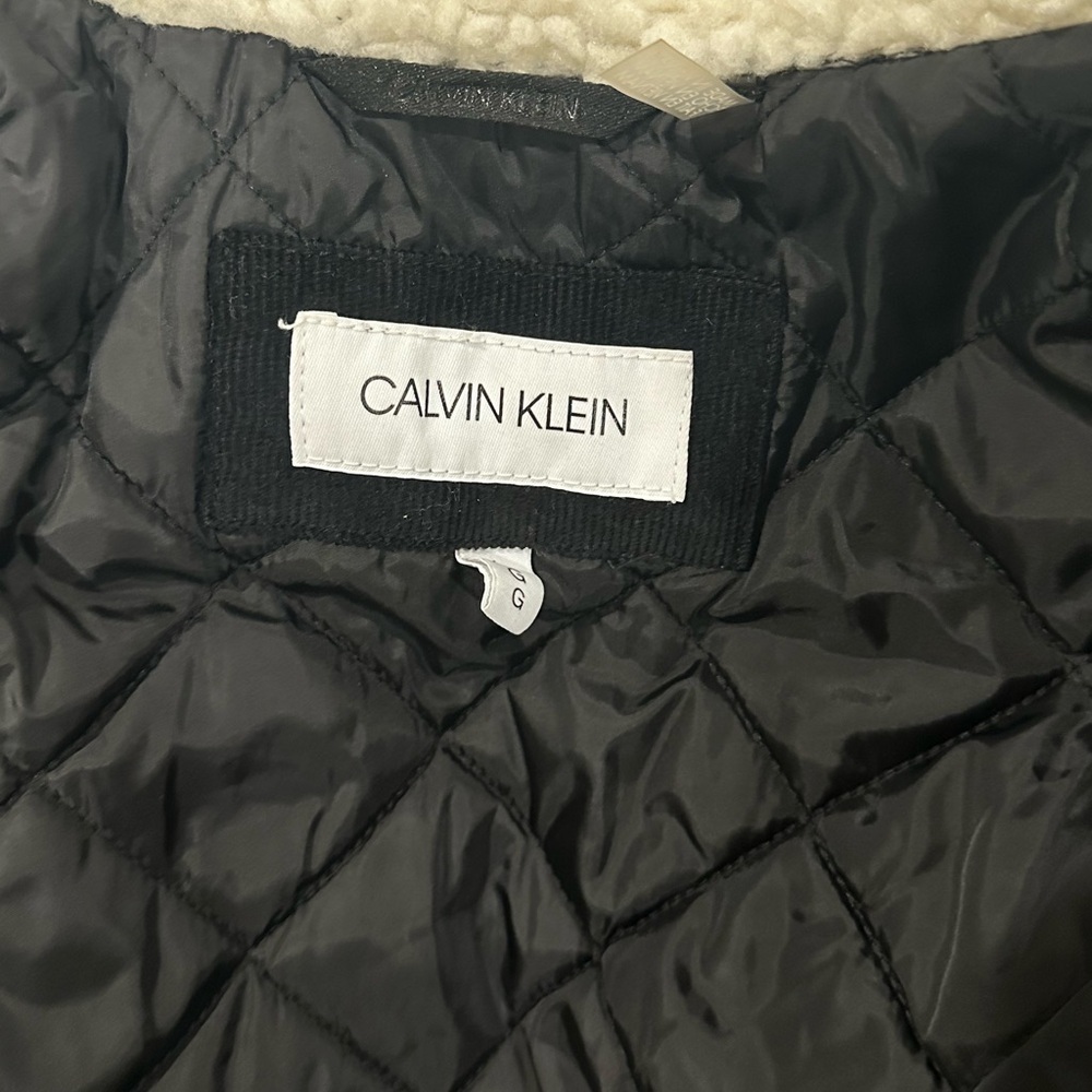 Calvin Klein Black Trucker Jacket - Picture 3 of 6